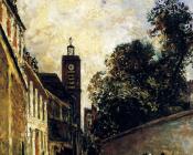 约翰巴托特琼坎 - Rue De L Abbe De L Epee And The Church Of Saint James